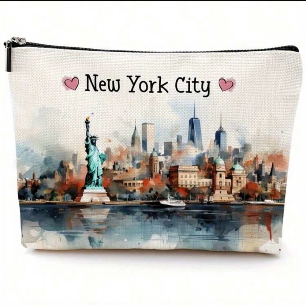 New York City Skyline Pouch